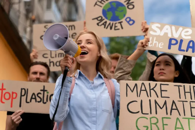 klimaatactivisten milieu onvriendelijk bezig